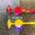 Hot Toy Pole with Light Screw Rod Flash Jump Same Type as TikTok Dance Flash Bouncing Ball Light Emitter