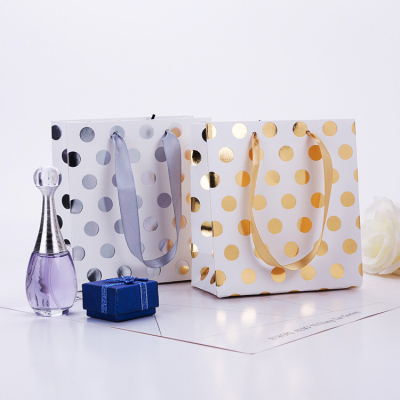 Spot/Dot Bronzing Ornament Cosmetics Portable Paper Bag Spot Customization