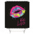 Foreign Trade Shower Curtain Sexy Red Lips 3D HD Digital Printing Mildew Waterproof Polyester Shower Curtain May Be 