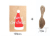 Christmas Cross-Border Hot Selling 2020 Happy Christmas Kraft Paper Tag Decoration 30