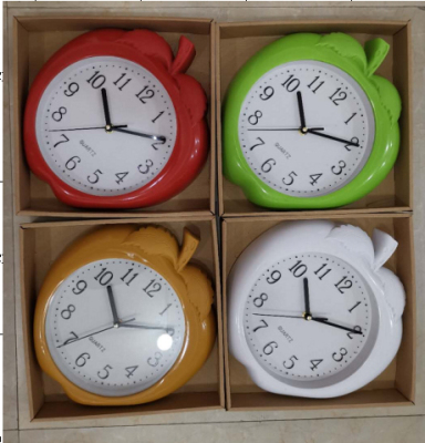 MinJun wall clock cheap and high quality apple style 