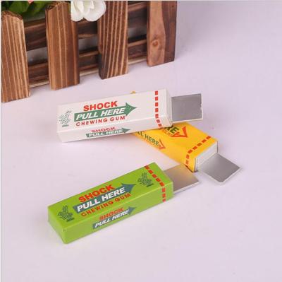 Factory Promotion Yiwu Electric Man Chewing Gum April Fool's Day Electric Shock Whole Person Toy Live Decompression Gift Spoof Trick