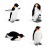 Cross-Border Children's Creative New DIY Mining Penguin Pirate Treasure Gem Children's Puzzle Exploration Mining Toys