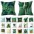 Short Plush Printed Pillow Sofa Cushion Living Room Pillow Cover without Core