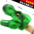 Dinosaur Puppet Gloves Soft Rubber Triangle Tyrannosaurus Children Simulation Animal Head Model Shark Stall Boy Toy