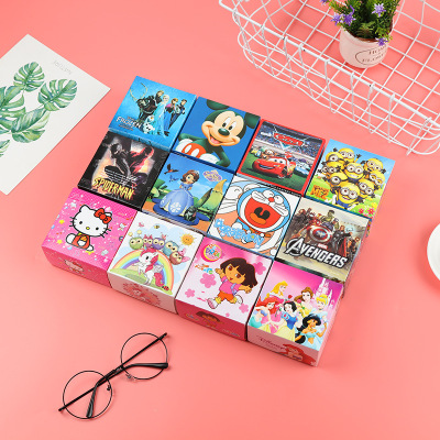 Creative Children's Boxed Watch Elementary School Student Cartoon Quartz Watch Exquisite Toy Watch Birthday Gift Student Prize