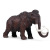 Cross-Border Simulation Wild Animal World Elephant Model Large Mammoth Mammoth Model Children's Toy Ornaments