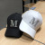 Japanese Style New Spring and Autumn Colorful Diamond-Embedded M Letter Baseball Cap Women's Korean-Style Trendy Versatile Casual Fashion Peaked Cap