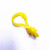 Plastic Suspender Buckles Bulb-Shaped Keychain Key Chain Plastic Buckle Safety Catch