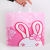New Plastic Bag Jewelry Bag Clothing Handbag Cute Rabbit Portable Packing Bag Plastic Bag Wholesale