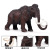 Cross-Border Simulation Wild Animal World Elephant Model Large Mammoth Mammoth Model Children's Toy Ornaments