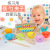 Wooden Children's Clipping Beads Puzzle Game Clamp Toy Training Baby Eating Hand-Eye Coordination Early Education Toys