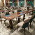 Hangzhou Resort Western Restaurant Solid Wood Dining Table Breakfast Restaurant Western-Style Dining Table