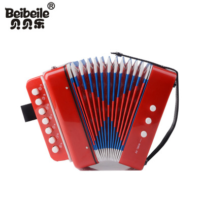 Factory Direct Sales Beibeile Children's Toy Accordion Musical Instrument Manufacturer Children's Accordion Birthday Gift