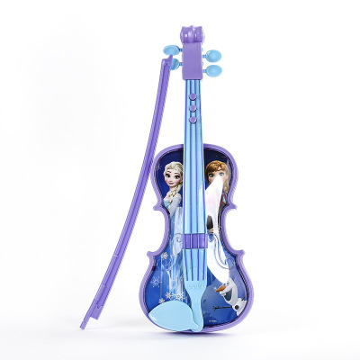 Disney Music Electronic Violin Children's Boys and Girls Toys Simulation Musical Instrument Can Play with Music Early Education