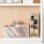 Simple Storage Box Can Be Used Side by Side to Expand Space Translucent Frosted Mirror Cabinet Lipstick Storage Shelf