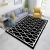 Cross-Border Wholesale Living Room Coffee Table Nordic Geometric Simple Rug Wholesale Geometric Pattern 3D Printed Carpet Mat