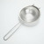 Factory Direct Sales Stainless Steel Boutique High Quality Spoon Strainer Fried Snacks Oil Leakage Curved Ear Multi-Functional Strainer