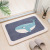 Cartoon Cashmere-like Floor Mat Printing Door Mat Size Customizable Soft Non-Slip Bathroom Absorbent Floor Mat