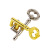 Adult Chinese String Puzzle Unlock Metal Educational Toys Magic Toys Key Key Key Lock