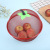 Environmental Protection Plastic Spraying Set Decorative Apple Basket Kitchen Vegetable Basin Fruit Basket Vegetable and Fruit Draining Basket Color Metal Vegetable and Fruit Basket