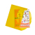 A4 Color Snap-Fastener File Bag Pp Translucent Data File Plastic Pouch