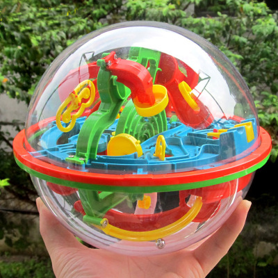 Aikeyou Perplexus Large 100-Pass 3D Magic Puzzle Ball Cube Children's Intellectual Breakthrough Toy