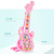 New Children's Educational Scientific and Educational Toy Children's Musical Instrument Electronic Toy Guitar Cartoon Pattern Factory Wholesale Hot Sale