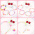 24 Grid Children's Puzzle Bead Toy DIY Handmade Beaded Set Girl Beaded Beaded Bracelet