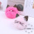 Small Pet Pendant Plush Horn Beast Doll Fur Ball Keychain Creative Rex Rabbit Bell Bag Female Car Key Chain