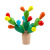 Wooden Cactus Ball Assembling Building Blocks 0.45 Children's Assembled Wooden Cactus Tree Early Education Educational Toys