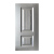 Xingyu Steel Sheet Customizable Embossed Anti-Theft Door Facade Steel Plate Best-Selling Metal Door Panel 