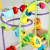 Factory Direct Sales Qiaozhimu Digital Fruit Bead Toys Large Baby Enlightenment Wooden Beaded Toy