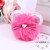 Small Pet Creative Rex Rabbit Bell Bag Female Car Key Chain Pendant Plush Doll Fur Ball Keychain