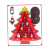 New Creative DIY Plaid Christmas Tree Monolithic Wooden Christmas Decorations Table Decorative Ornaments
