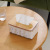 Nordic Simple Creative Tissue Box Household Living Room Tissue Box Facial Tissue Napkin Storage Box Ins Transparent Net Red