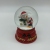 Glowing Santa Snowman Crystal Ball Christmas  Ornament Desktop Decoration Christmas Snow New Year Gift for Children