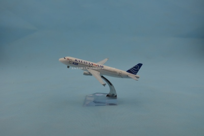 Aircraft Model (16cm Indonesian Batavia A320) Alloy Aircraft Model Simulation Aircraft Model