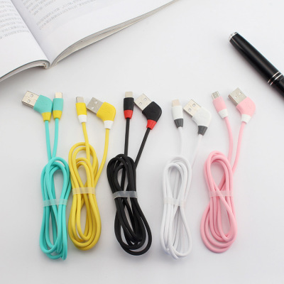 Candy Data Line 1 and the Meter Is Suitable for Android Huawei Apple Type-c Speed Charging Cable USB Cable Micro