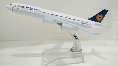 Aircraft Model (German Lufthansa A340) Alloy Aircraft Model Metal Aircraft Model