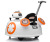 Kubeibi Star Wars Robot Children's Electric Car Independent Swing Early Education Expert