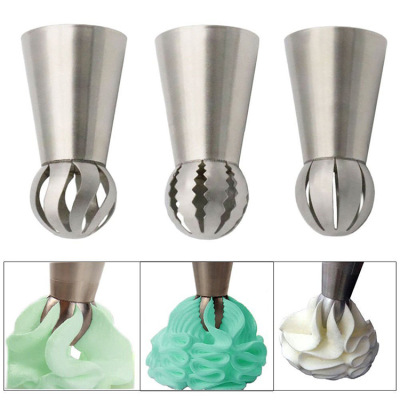 DIY Baking Tool More than Decorating Nozzle Spherical Torch High Quality 304 Stainless Steel Integrated Molding Factory Direct Sales