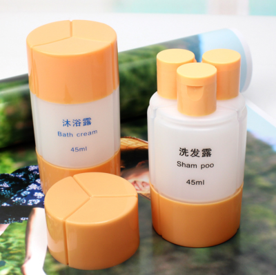 Travel Business Trip Cosmetics Sub-Bottle Portable Three-in-One Set Bottle Shampoo Shower Gel Wash Empty Bottle