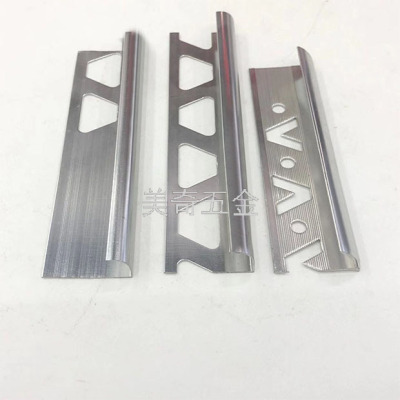 Aluminum Alloy External Corner Line Closing Strip Aluminium Closure Strip Stainless Steel Closing Strip Stainless Steel Trim Strip