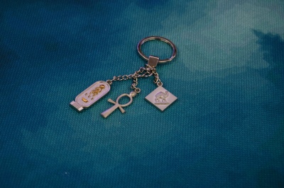 Ding's Custom Ancient Egypt Keychain with Chain Accessories