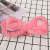 Korean Version of the Plush Embroidery Letter Bow All-Matching Headband Wholesale Face Wash Headband Anti-Slip Hairband Decoration