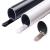 New Chinese Style Curtain Rod Simple White Black Mute Aluminum Alloy Roman Rod Single and Double Poles Customized Curtain Track