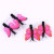 Simulation Butterfly Wedding Headdress Barrettes Wedding Dress Accessories Headdress Flower Edge Clamp Girls Fashion Headdress