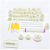 Baking Tool Set 21 68-Piece Set Fondant Cake Mold Set Plastic Biscuit Embossing Mold