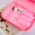 Factory Direct Sales Frosted Translucent Cosmetic Bag Portable Travel Portable Toiletry Bag Pu Waterproof Home Makeup Bag